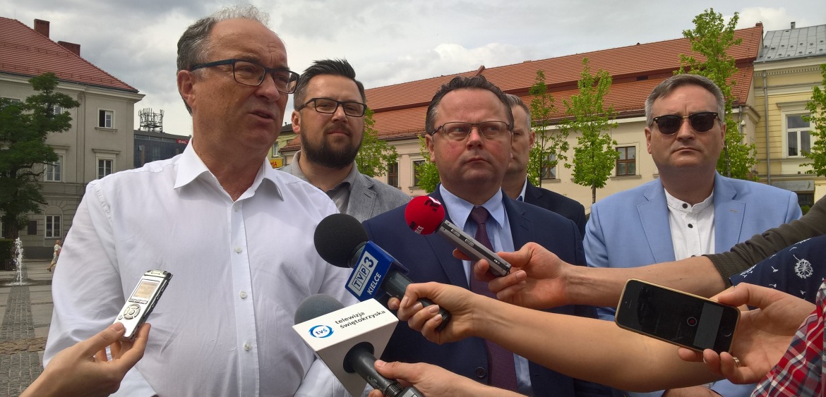 Kielce: Wspólne rozmowy opozycji o sytuacji w Polsce tak, wspólne listy nie