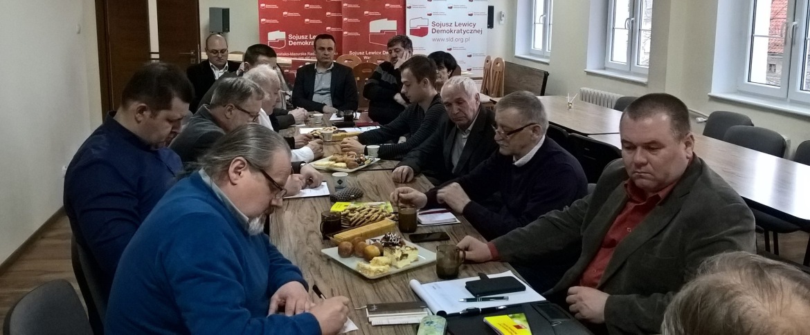 Posiedzenie Warmińsko-Mazurskiego Zarządu Wojewódzkiego SLD